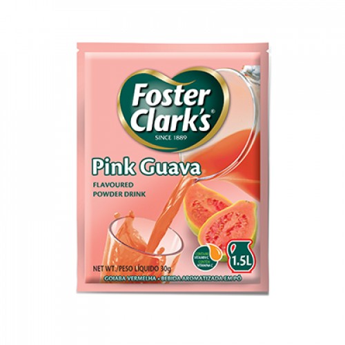 bevanda solubile gusto guava rosa - foster clark's - 30g drink