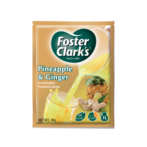Bevanda solubile gusto Ananas e Zenzero - Foster Clark's - 30g