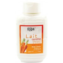 latte schiarente miss white con olio di carota - fair & white - 500ml cosmetic