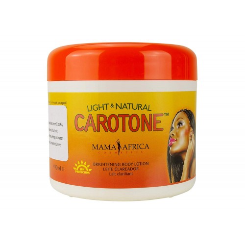 crema schiarente al carotene - mama africa cosmetics - 450ml cosmetic
