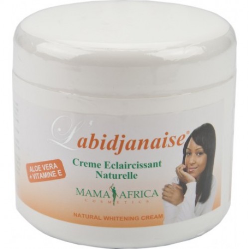l'abidjanaise crema schiarente naturale - mama africa cosmetics - 450ml cosmetic